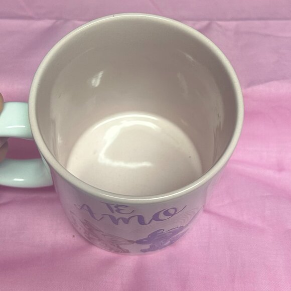 Disney's Lilo and Stitch "te amo" angel kiss coffee mug - Picture 3 of 4